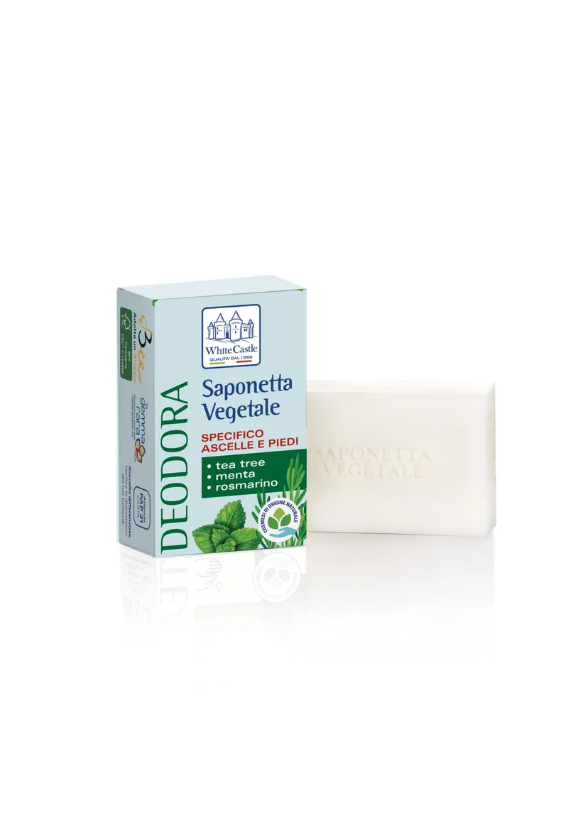 White Castle Saponetta Vegetale Deodora 100 gr