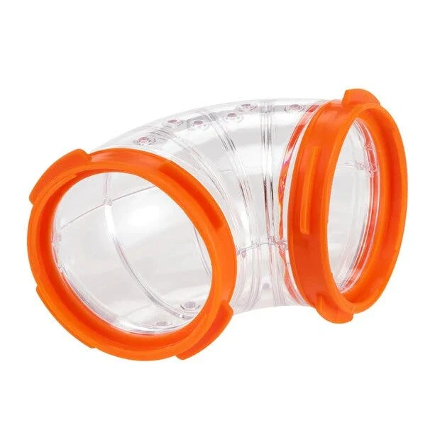 Ferplast FPI 4810 Tubo In Plastica a Curva Criceti/Piccoli Roditori