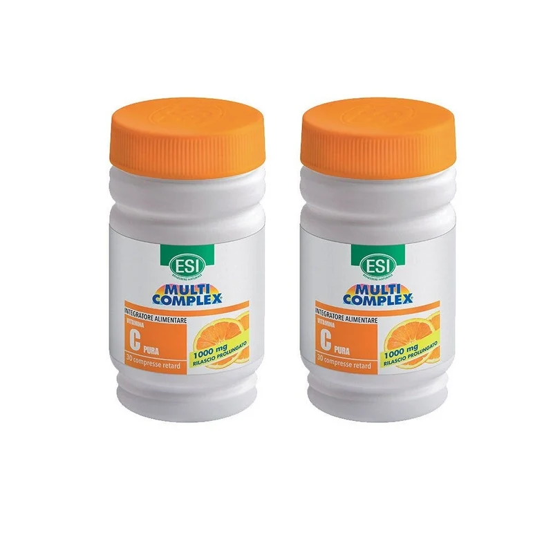 Esi Multicomplex Vitamina C Pura Retard Bipack 30+30 Compresse