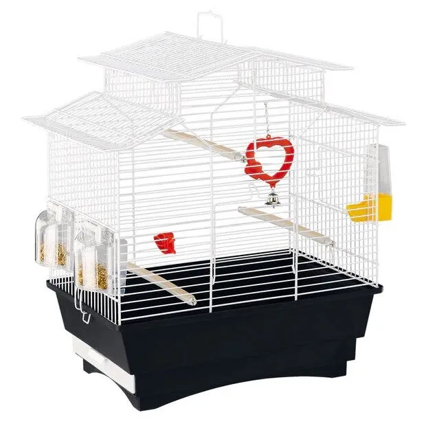 Ferplast Gabbia Per Canarini E Altri Piccoli Uccelli 47 x 29,5 x h 50 cm