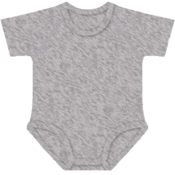 J Bimbi Body 0-36M Caldo Cotone Melange Grigio