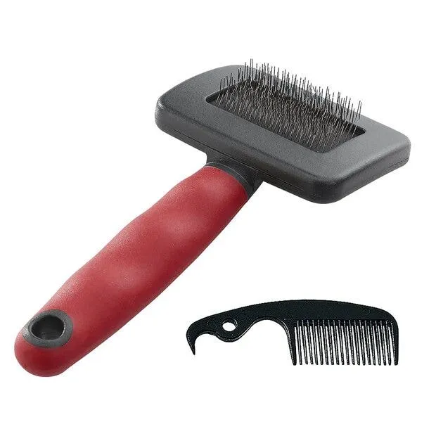 Ferplast GRO 5942 Small Spazzola Cardatrice Per Cani E Gatti Pelo Medio/Lungo
