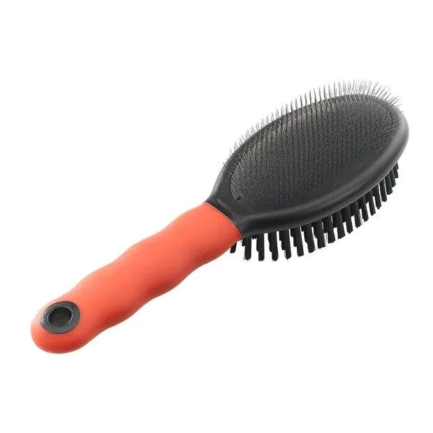 Ferplast GRO 5950 Cardatore Con Spazzola Per Cani E Gatti Pelo Medio/Lungo