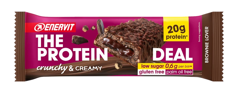 Enervit The Protein Deal Protein Bar Brownie Lover 55g
