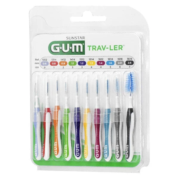 Gum Trav-Ler Scovolini 10 Pezzi