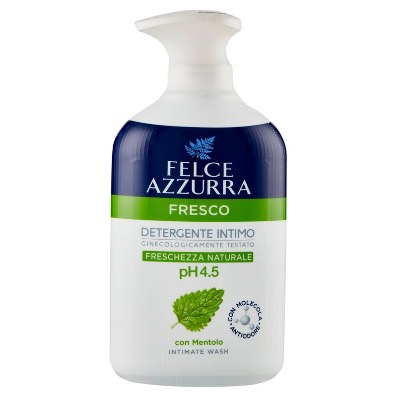 Felce Azzurra Fresco Detergente Intimo Freschezza Naturale pH 4.5 250 ml