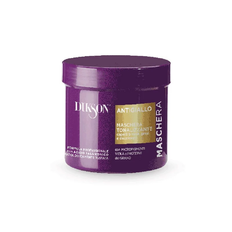 Dikson - Maschera Antigiallo - Nutre e idrata i capelli biondi e colorati - 500 ml