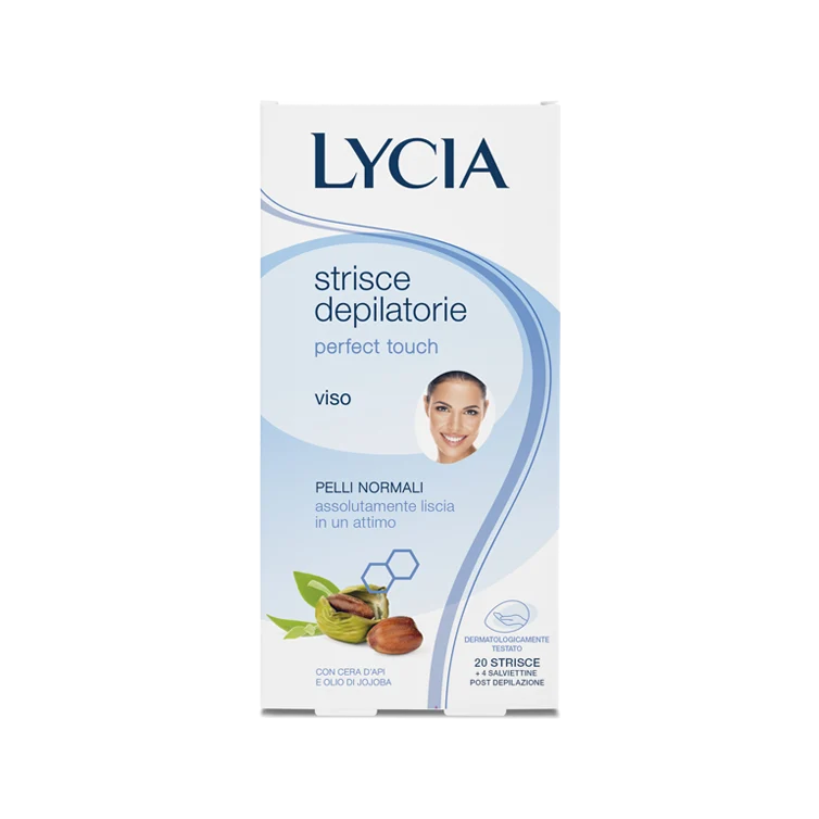 Lycia Perfect Touch Viso 20 Strisce Depilatorie