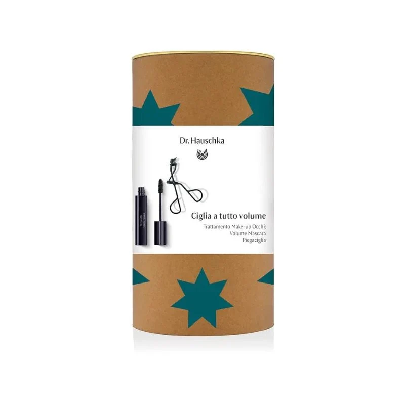 Dr. Hauschka Cofanetto Volume Mascara 8 ml + Piegaciglia