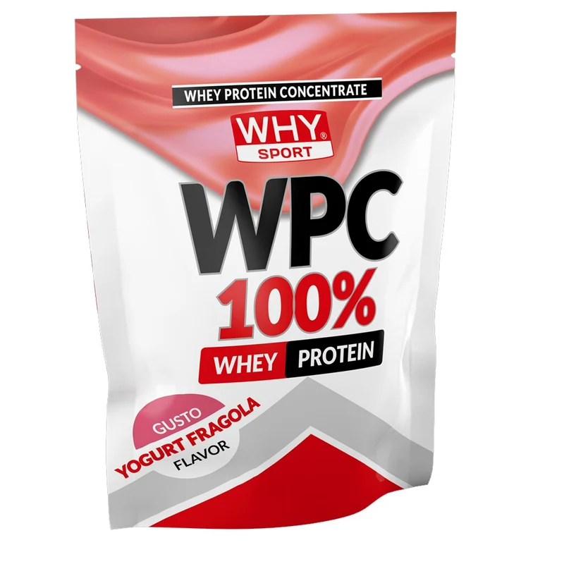 Why Sport WPC 100% Whey Gusto Yogurt Fragola 1kg