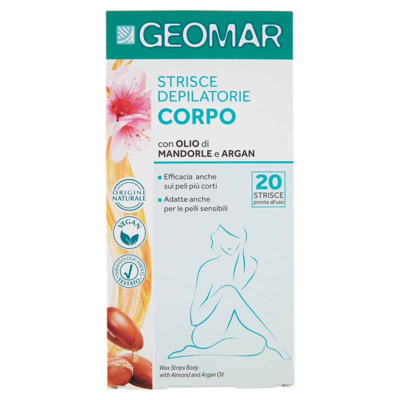 Geomar Strisce Depilatorie Corpo 20 pz