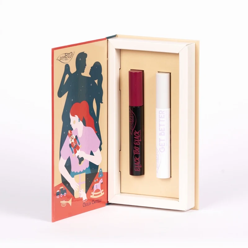 Purobio Kit Lo Schiaccianoci 1 Mascara Get Better+ 1 Mascara Balck To Black