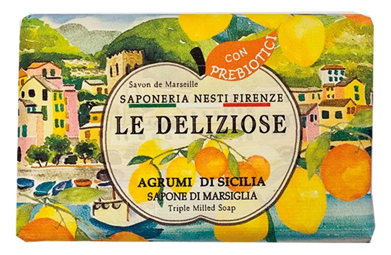 Nesti Dante Le Deliziose Sapone Di Marsiglia/Agrumi di Sicilia 150g