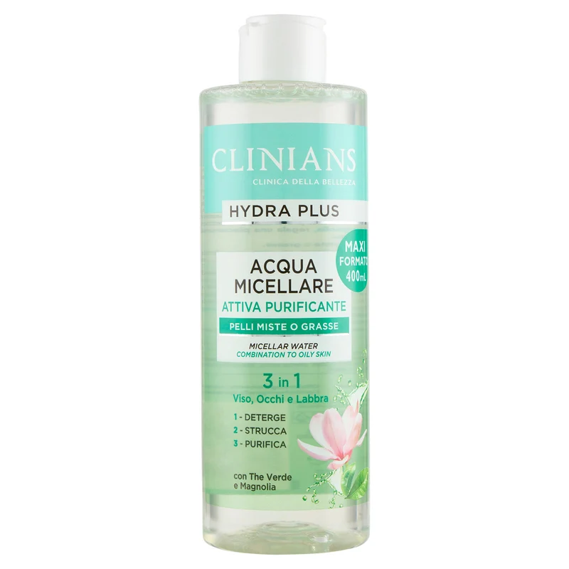 Clinians Hydra Plus Acqua Micellare Attiva Purificante 400 mL