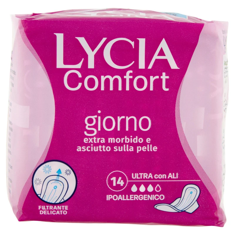 Lycia Comfort giorno Ultra con Ali 14 pz