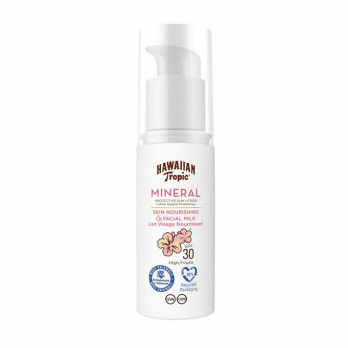 Hawaiian Tropic Mineral Face Lozione Solare Viso SPF30 50ml