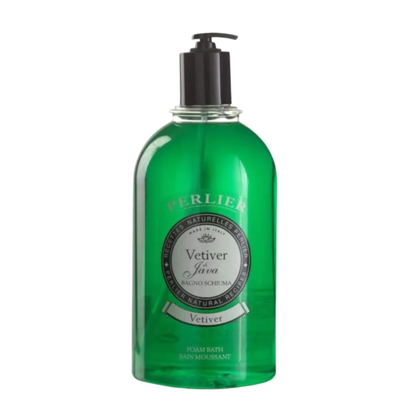 Bagnoschiuma con dosatore Vetiver