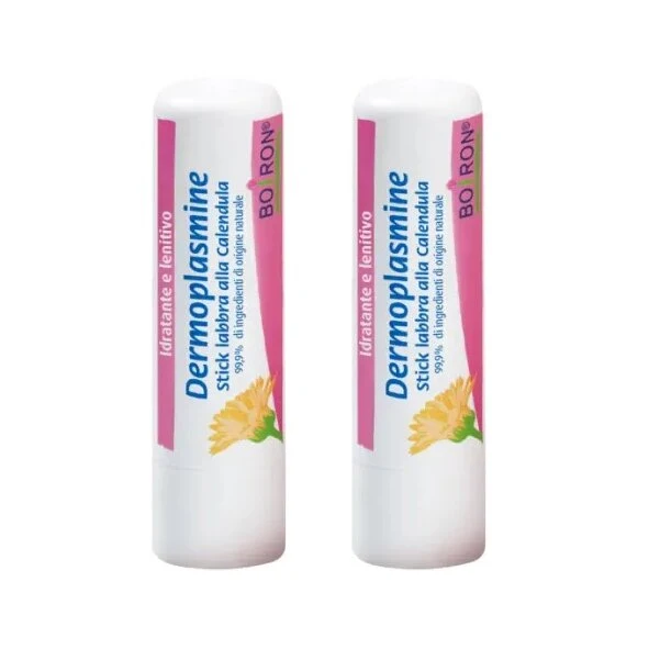 Boiron Dermoplasmine Stick Labbra Calendula Idratante/Lenitiva 2x4g