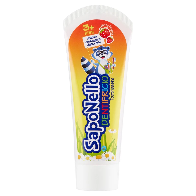 SapoNello Dentifricio 3+ anni gusto Fragola 75 ml