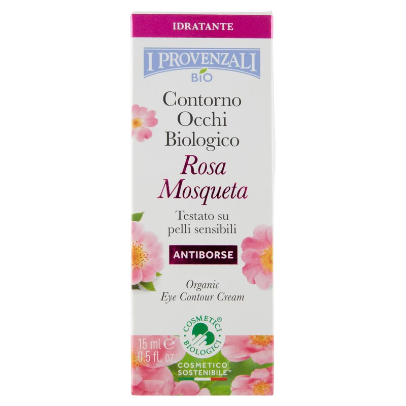 I Provenzali Bio Contorno Occhi Biologico Rosa Mosqueta Antiborse 15 ml