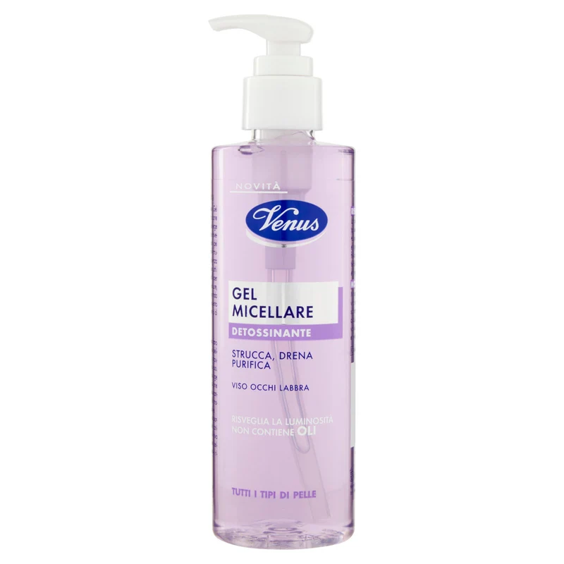 Venus Gel Micellare Detossinante Tutti i Tipi di Pelle 200 mL