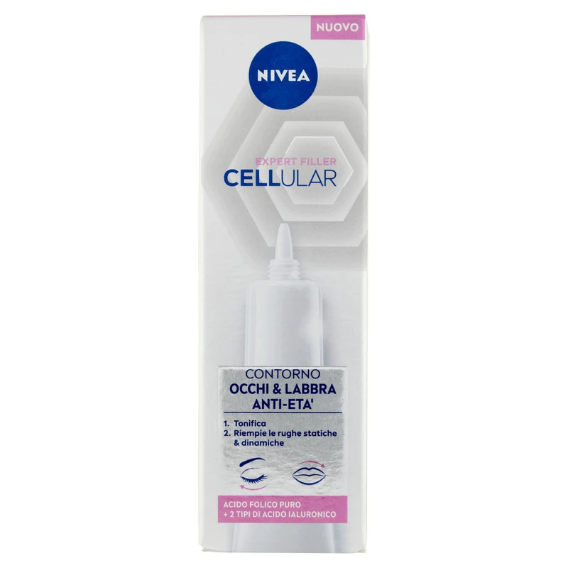 Nivea Cellular Expert Filler Contorno Occhi & Labbra Anti-Età 15 ml