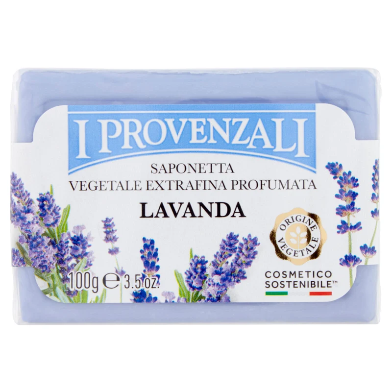 I Provenzali Saponetta Vegetale Extrafina Profumata Lavanda 100 g