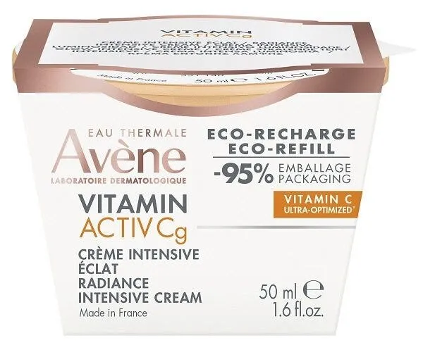 Eau Thermale Avène Vitamin Activ Cg Crema Intensiva Illuminante Anti-Eta' Refill 50ml