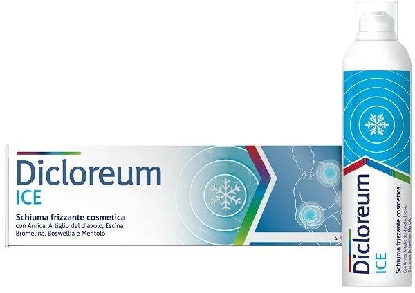 Dicloreum Ice Schiuma Frizzante Cosmetica 150ml