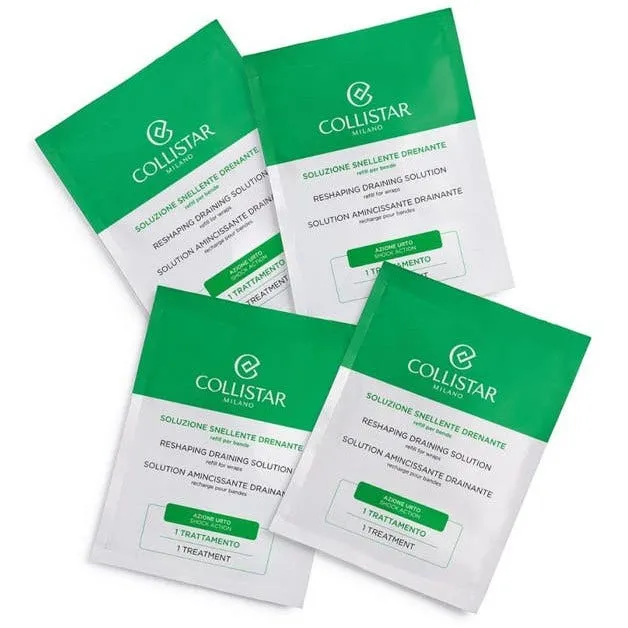 Collistar Soluzione Snellente Drenante Refill Per Bende 4 Trattamenti