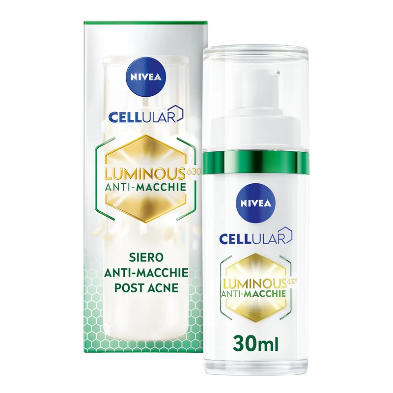 Nivea Luminous630 Siero Viso Anti-macchie Acne E Pelle Grassa 30ml
