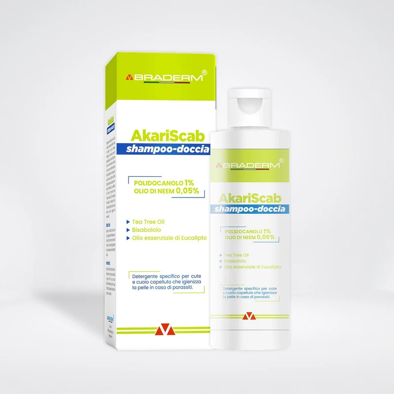 Braderm Akariscab Shampoo-Doccia 150ml