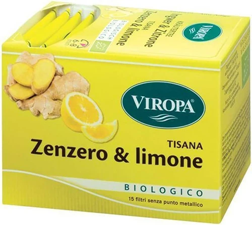 Viropa zenzero&limone biologico 15 filtri