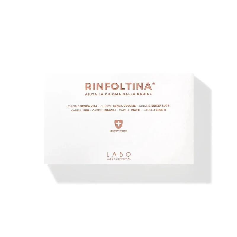 Labo Rinfoltina Plus Trattamento Intensivo Capelli Lunghi 20 Fiale