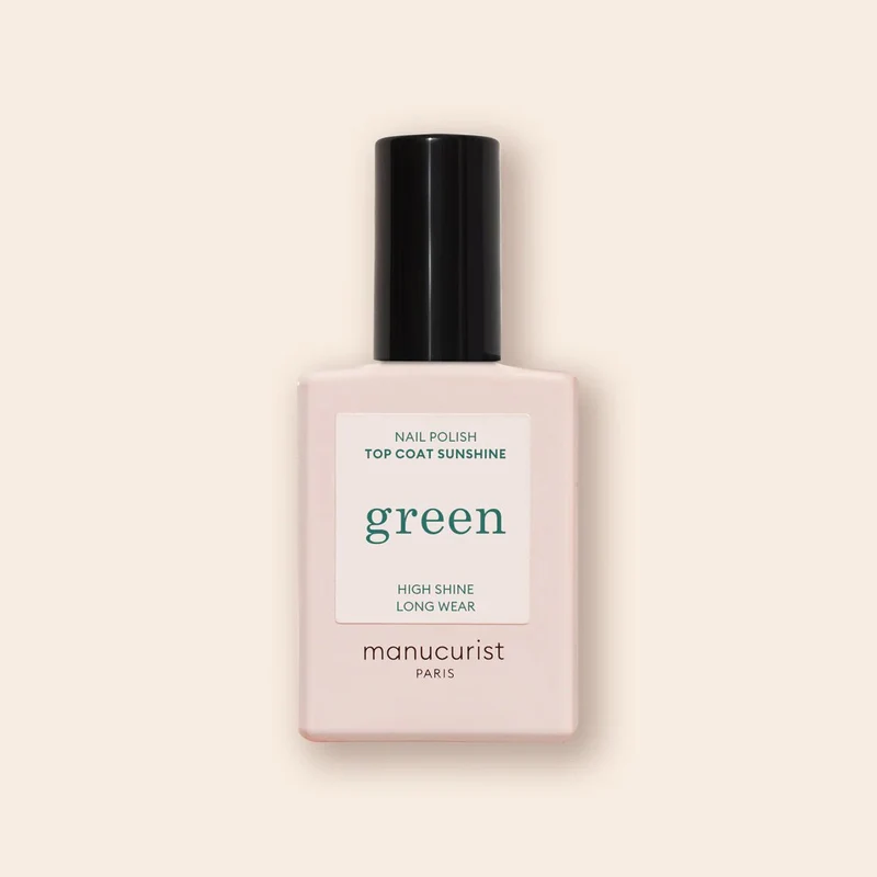 Manucurist Green Top Coat Sunshine Vernis À Ongles 15ml