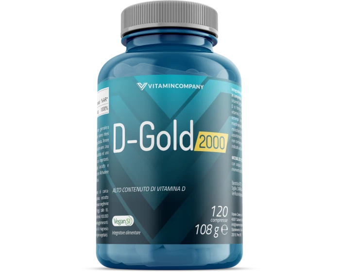 Vitamincompany Vitamina D Gold 2000 UI 120 Compresse