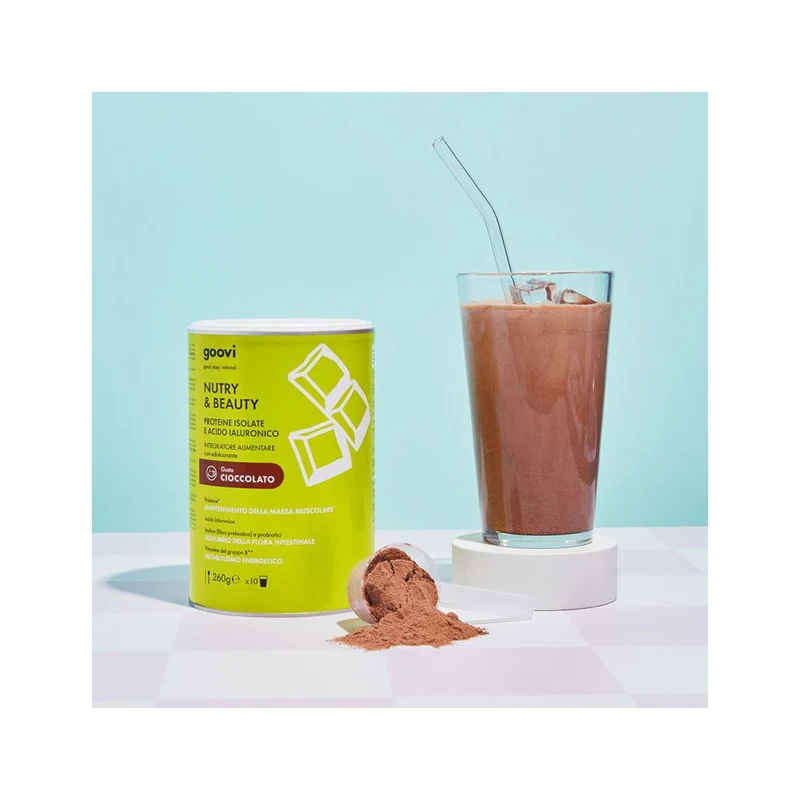 Goovi Nutry&Beauty Proteine In Polvere Cioccolato 260g