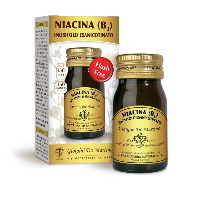 Dr Giorgini Niacina (B3) Inositolo Esanicotinato 150 Pastiglie