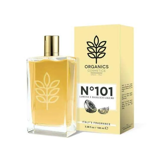 Organics Cosmetics Italy’s Fragrance N°101 Limone E Basilico Liguri 100ml