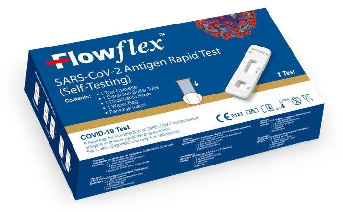 Flowflex SARS-CoV-2 Antigen Rapid 1 Test