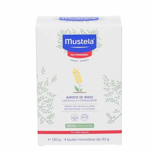 MUSTELA AMIDO DI RISO 4 BUSTINE DA 30 G