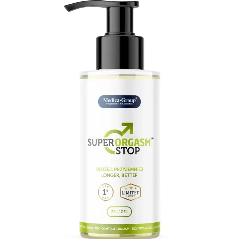 Medica Group Súper Orgasm Stop Gel Íntimo Para Hombre , 150 ml