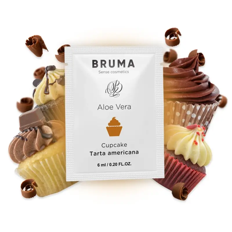 Bruma Gel Deslizante Con Aloe Vera Sabor A Tarta Americana , 6 ml