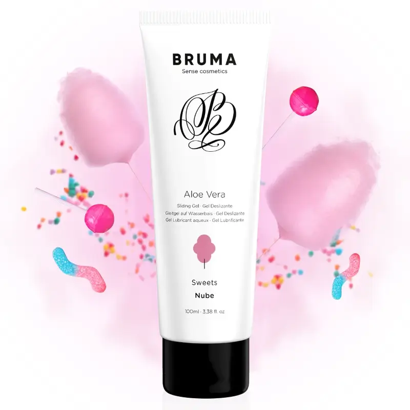 Bruma Gel Deslizante Con Aloe Vera Sabor A Nube , 100 ml