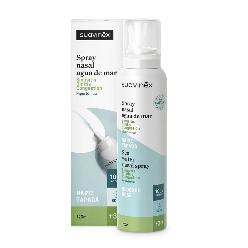 Suavinex Spray Nasal Hipertónico, 120 Ml