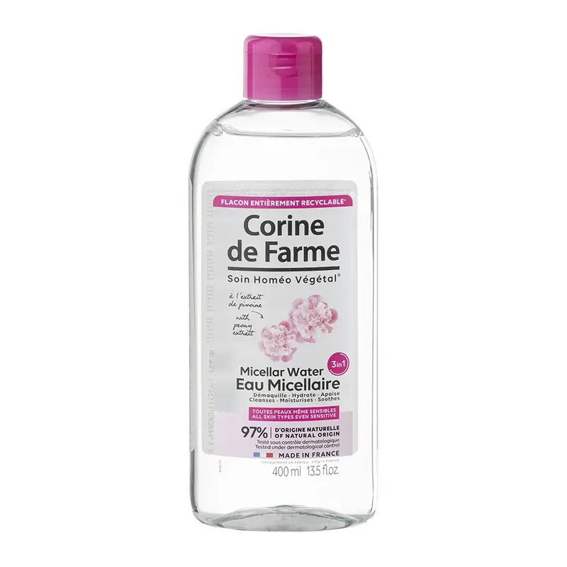 Corine De Farme Agua Micelar 3In1 , 400 ml