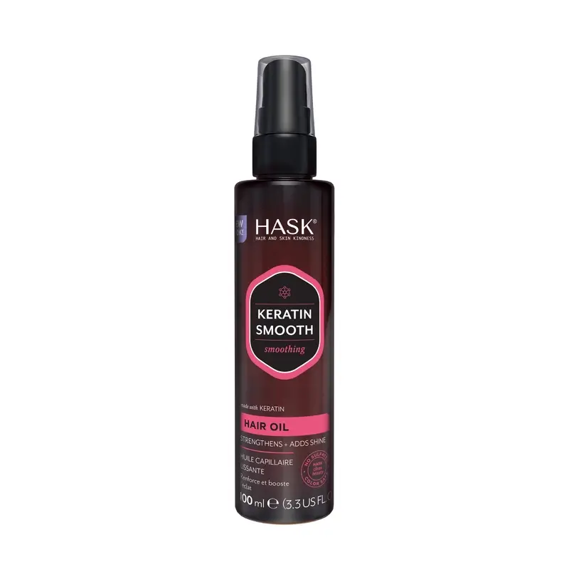 Hask Aceite Suave Y Liso Keratin Protein , 100 ml