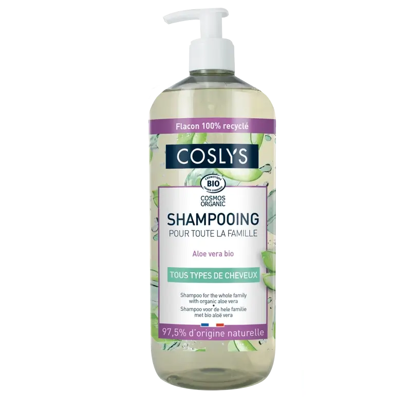 Coslys Champú Para Toda La Familia Con Aloe Vera, 1000 ml