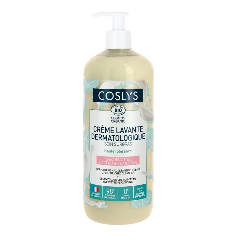 Coslys Gel De Ducha Cremoso Dermatológico Piel Sensible, 1000 ml