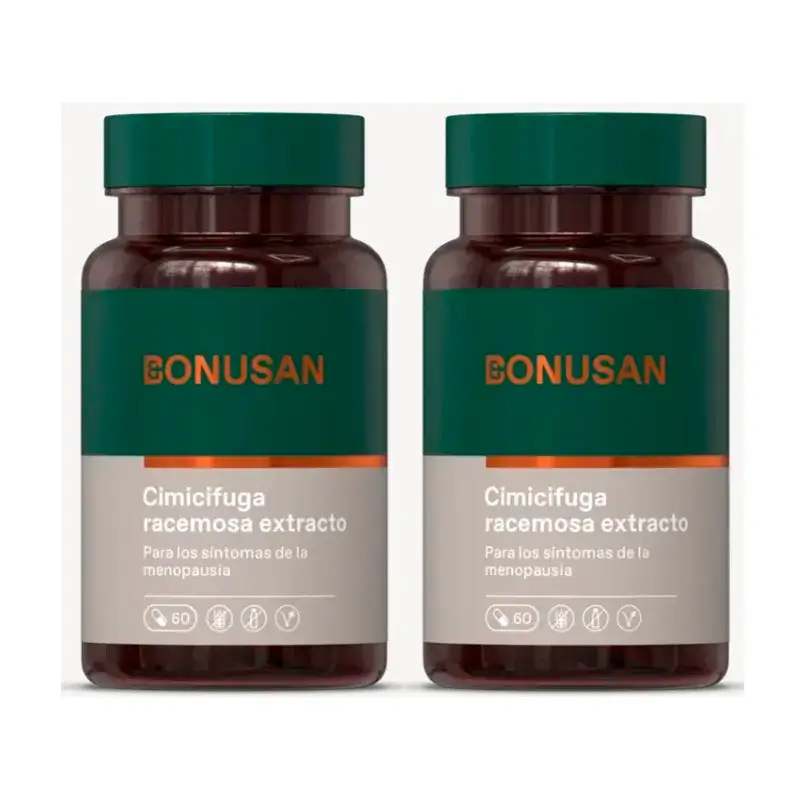 Bonusan Cimicifuga Racemosa Extracto , 2X60 Cápsulas